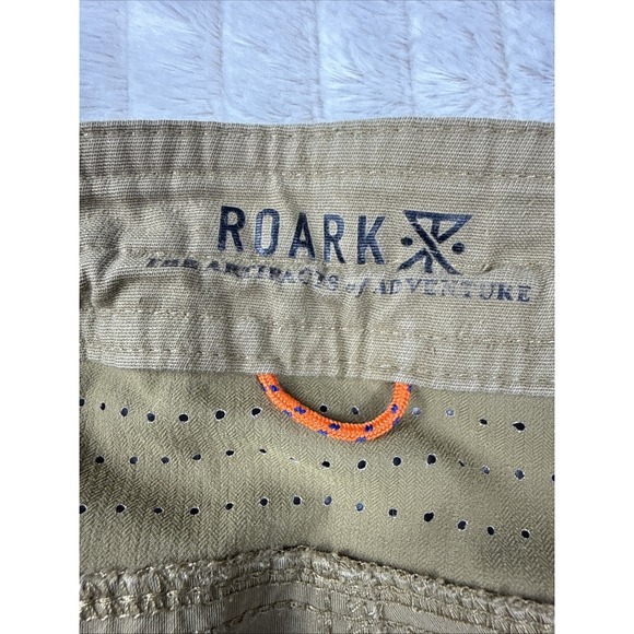 Roark‎ Layover 2.0 Pant Mens 32x29 Brown Drawstring Stretch Hiking Travel - Picture 9 of 16